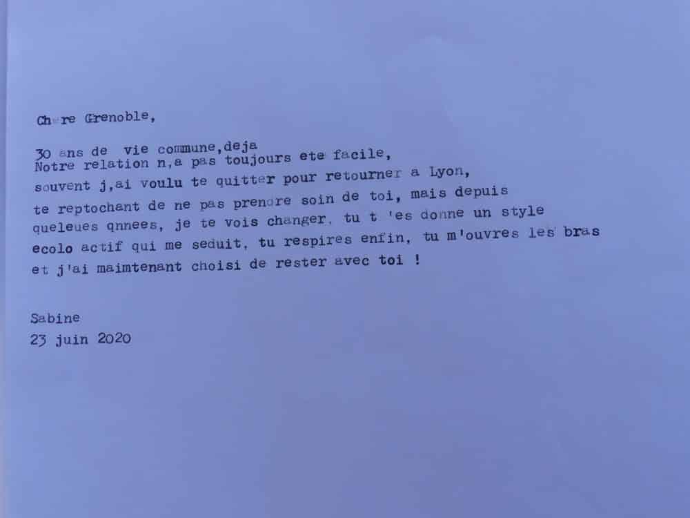 Texte écrit au Fabularium par une grenobloise le 23 juin 2020 © Léo Aguesse – Place Gre’net