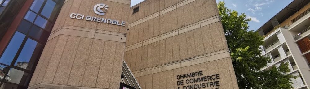 La chambre du commerce et de l'industrie (CCI) à Grenoble