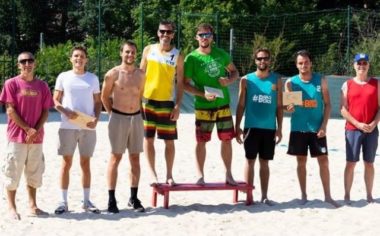Champions de beach volley Aura 2020