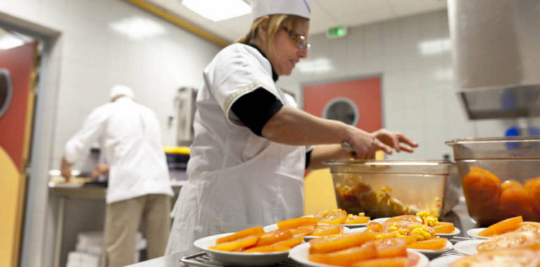 Cuisine dans un lycée d'Auvergne-Rhône-Alpes DR