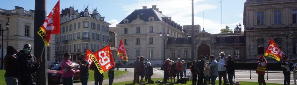 UNERassemblement des militants syndicaux pour la régularisation des sans-papiers