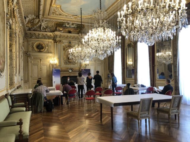 Les salons de la préfecture de l'Isère sont ouverts au public pour des visites à l'occasion des JEP. © Laure Gicquel - Place Gre'net