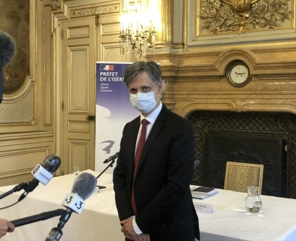 Lionel Beffre, préfet de l'Isère © Laure Gicquel - Placegrenet.fr