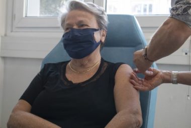 Début de la campagne de vaccination des plus de 75 ans en Isère. Photo DR.
