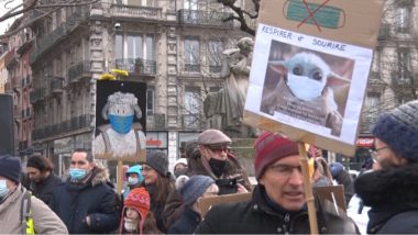 Manifestation contre la « dictature sanitaire » à Grenoble