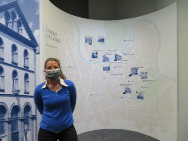 Elsa Belle, chargée de la ville d'art et d'histoire. © Tim Buisson – Place Gre’net