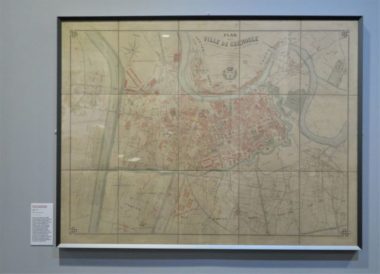 Un plan de Grenoble datant de 1784. © Tim Buisson – Place Gre’net