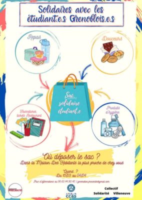 Sac solidaire Grenoble