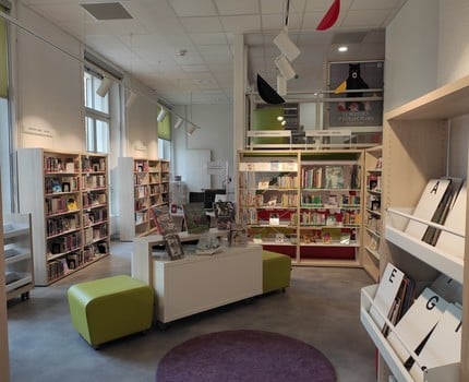 La bibliothèque jeunesse du Jardin de ville de Grenoble rouvre après travaux mardi 23 février