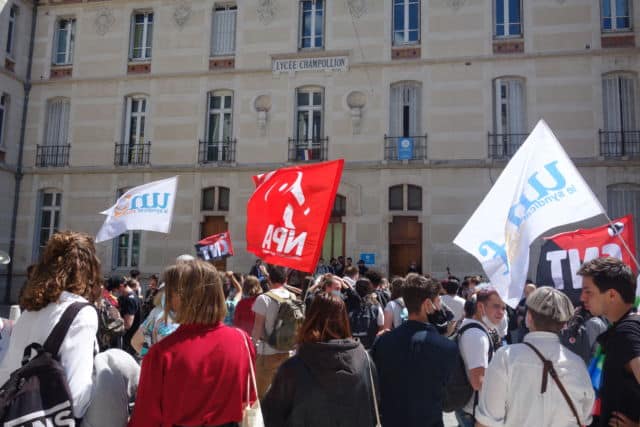Mouvement lycéen Grenoble