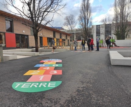 Son extension terminée, l'école Diderot de Grenoble entame la phase deux de ses travaux