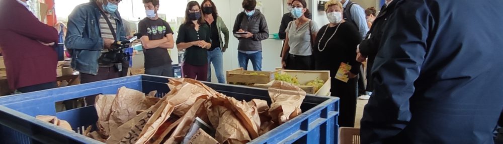 hôtel d'activités Artis d'Échirolles. La Métropole marque son soutien à l'ESS lors de la visite de l'hôtel d'activités Artis d'Échirolles
