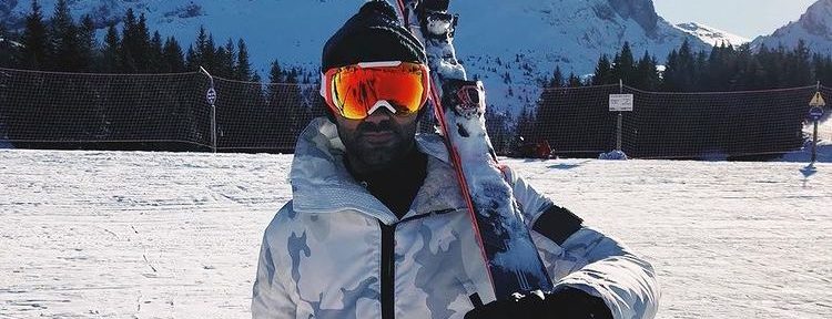 Tony Parker à Villard-de-Lans. © Instagram - Tony Parker