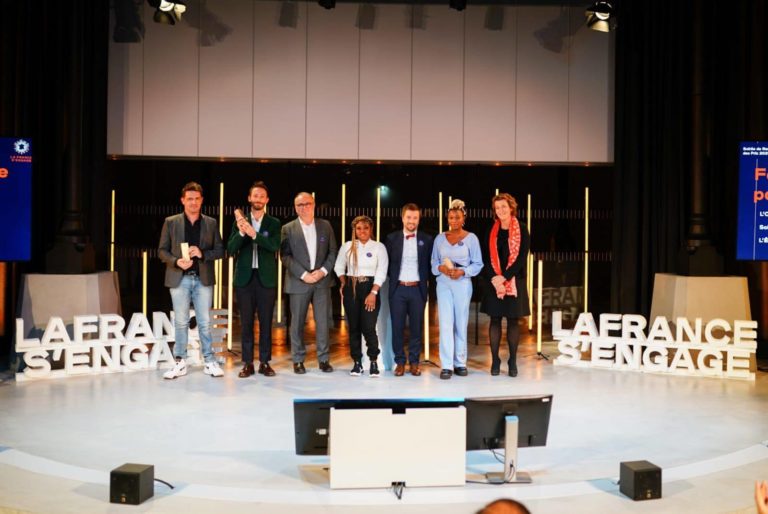 L'association Solenciel, lauréate du concours 2021 de la Fondation la France s'engage présidée par François Hollande. DR