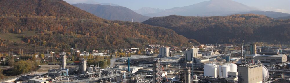 Vue de l'usine Arkema Jarrie. © Anne Guillet-Caillot