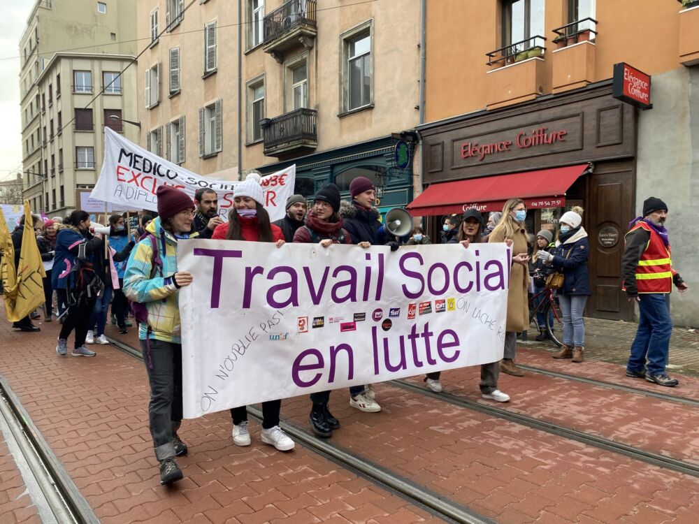 Les salariés du secteur social et médico-social sont appelés à se mobiliser mardi 31 mai et mercredi 1er juin. © Isaline Boiteux - Place Gre’net