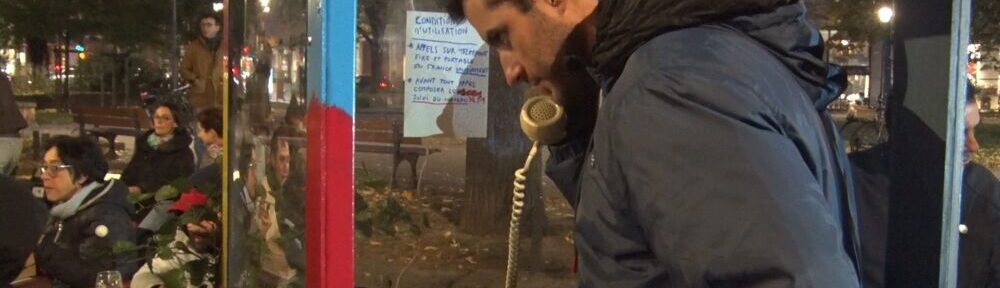 En octobre 2021, l'OIRCT avait testé différents emplacements avec une cabine téléphonique mobile. © Joël Kermabon - Place Gre'net