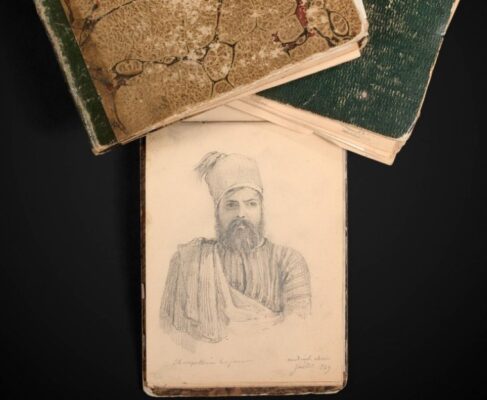 L'un des 148 dessins de Cherubini dans ses trois carnets. © Millon-Drout