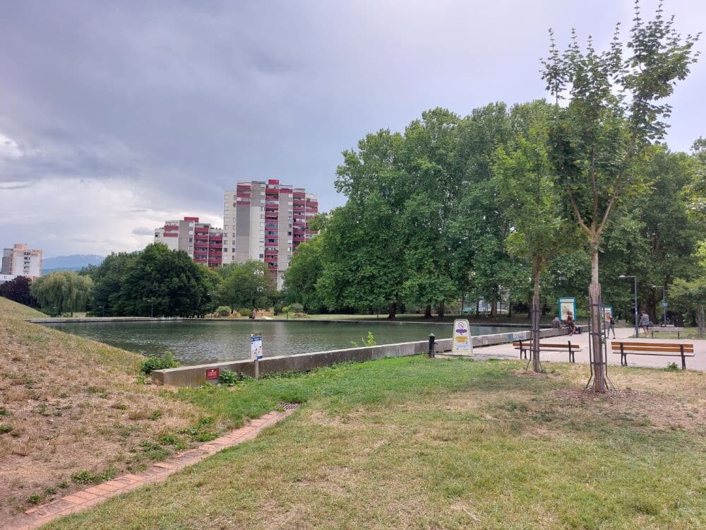 Le parc Jean-Verhlac © Ville de Grenoble