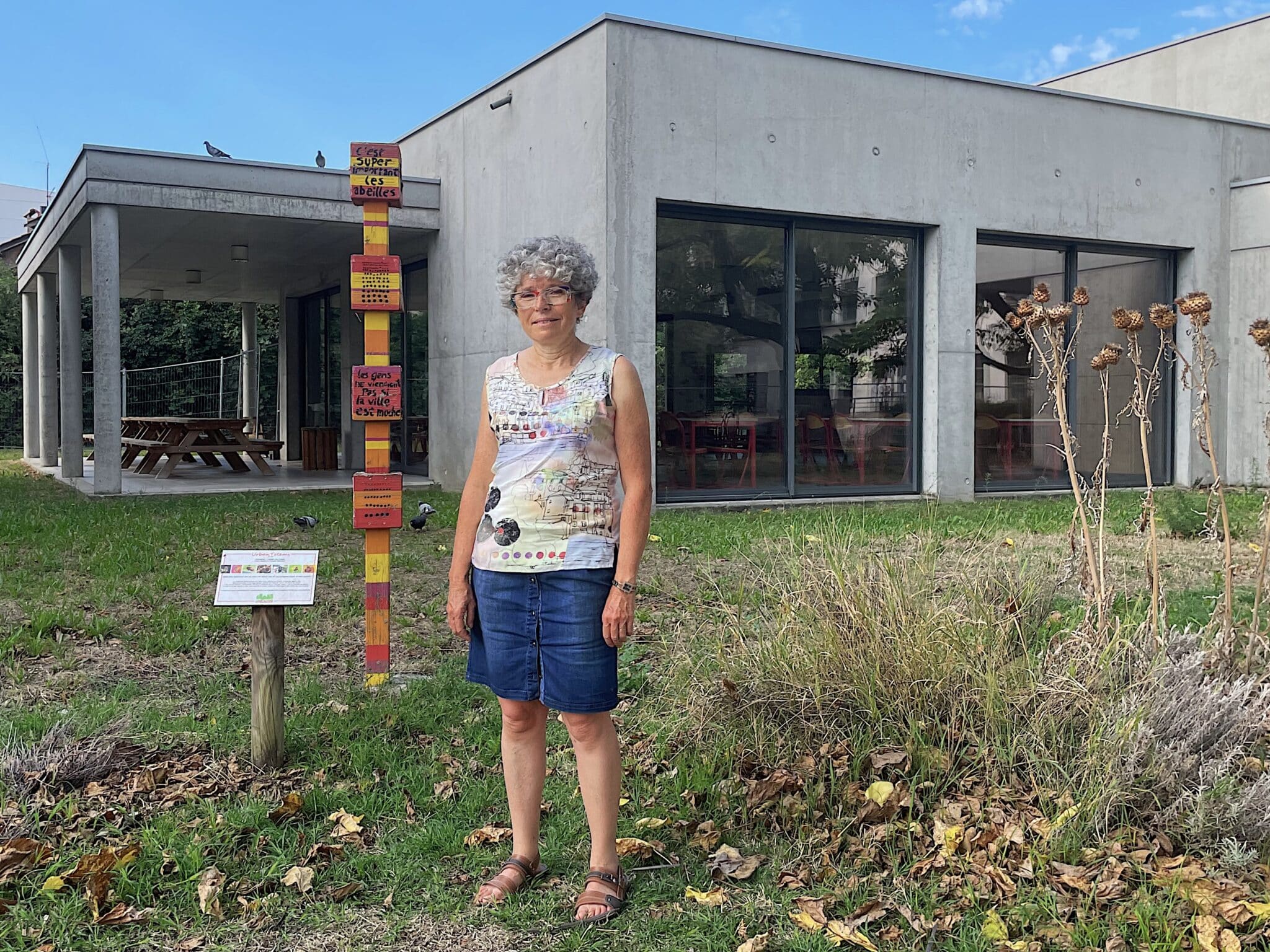 Christine Garnier, adjointe de Grenoble aux Écoles. © Lucie Soïka - Place Gre'net