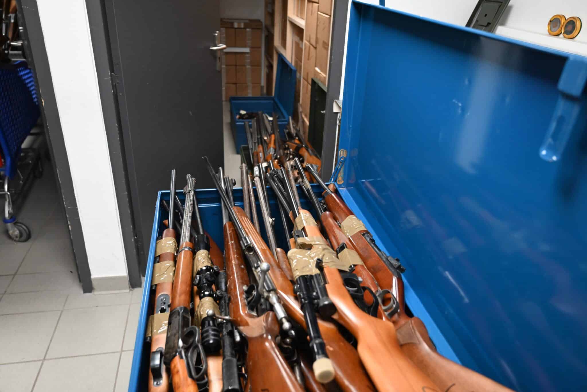 Près de 3000 armes sorties de la clandestinité en Isère suite à la démarche d'abandon simplifié