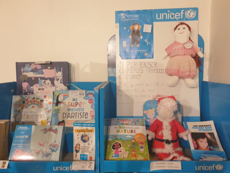 L'Unicef Isère ouvre grand ses portes aux donateurs pour les fêtes