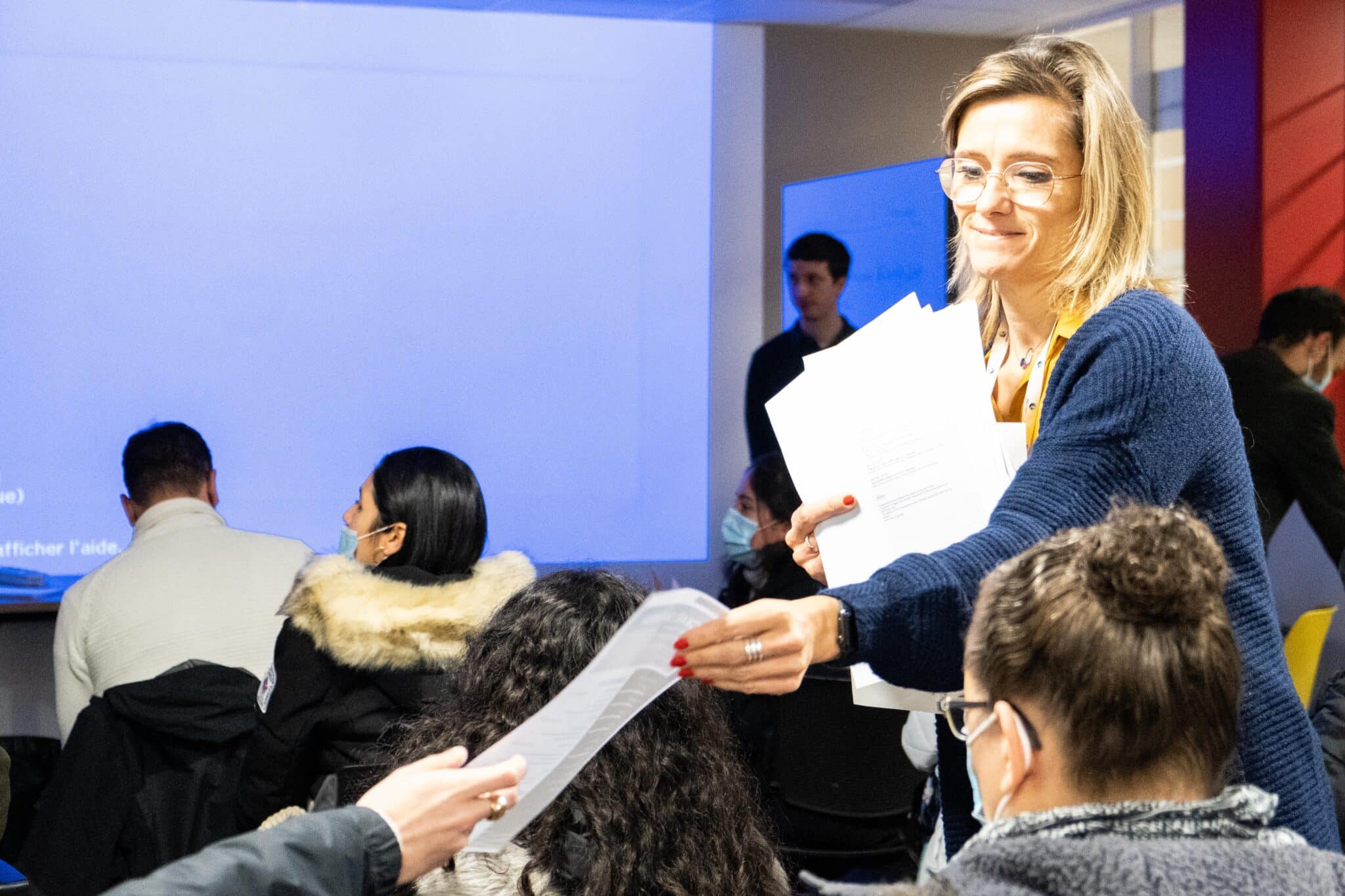 Opération de recrutement pour Econocom à Pôle emploi Fontaine