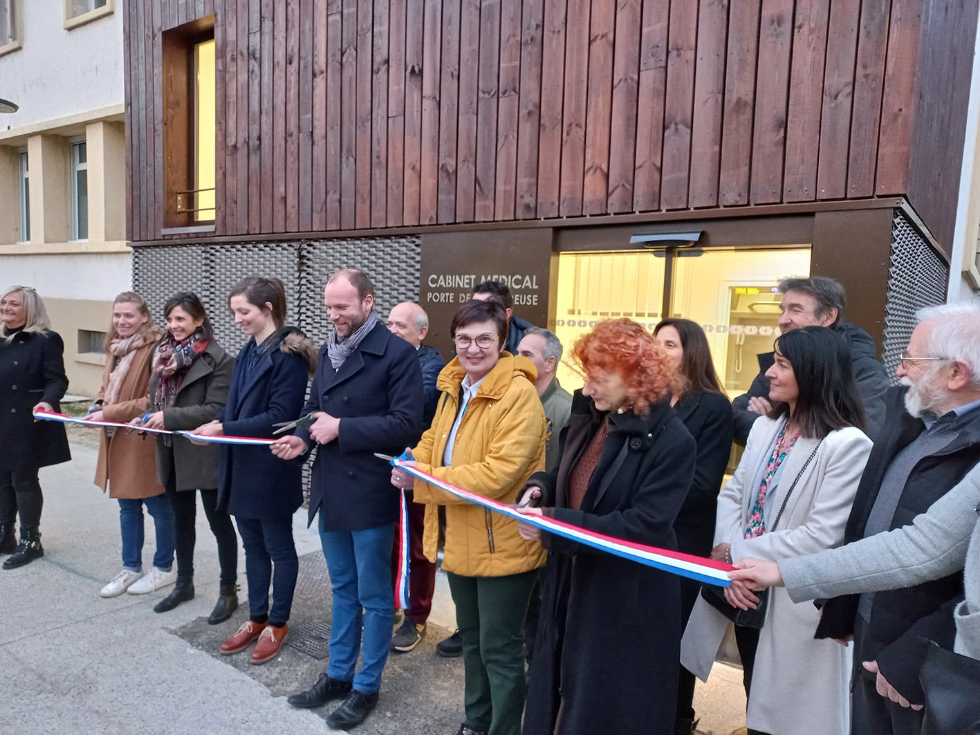 La Ville de Saint-Martin-le-Vinoux a inauguré son nouveau cabinet médical, en partenariat avec Alpes-Isère Habitat