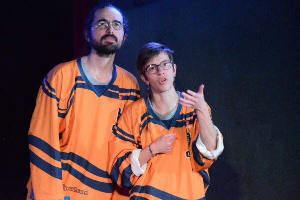 Noy'Art fera notamment la part belle au théâtre d'improvisation avec, samedi 1er avril, la venue de deux comédiens de la compagnie La Ciegale (Grenoble). DR