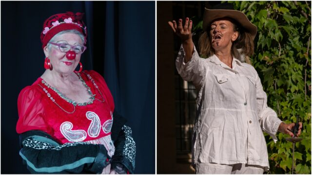 Noy'art : un nouveau festival d'arts vivants se lance à Noyarey. Le festival Noy'Art va notamment proposer, samedi 1er avril, une belle rencontre avec deux artistes clowns. Le titre des spectacles : Yolanda l'Égyptienne et Nina et la charrette à moteur. DR