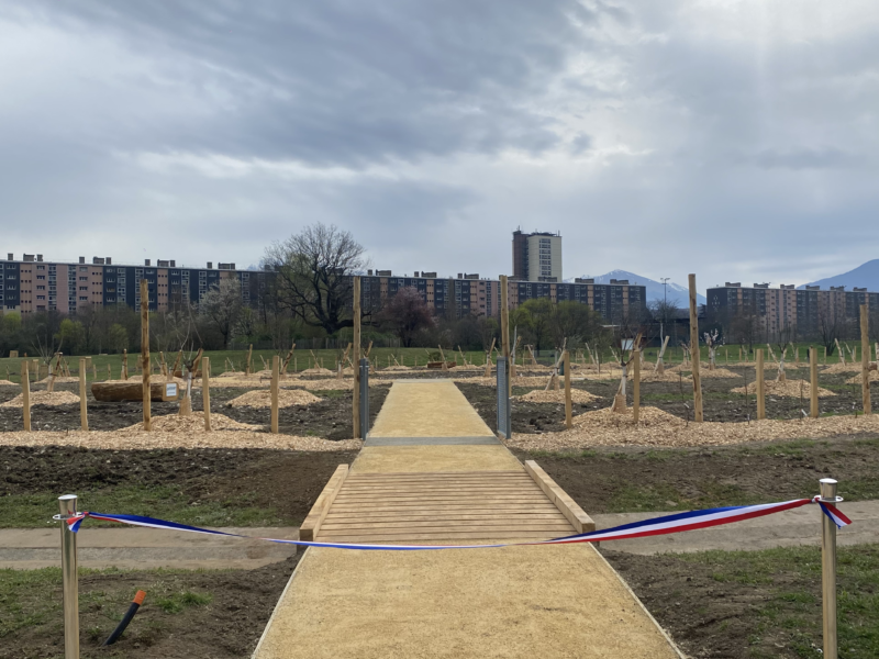 Échirolles inaugure un verger participatif et un corridor écologique
