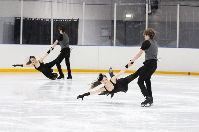 Villard-de-Lans : les équipes de ballets sur glace s’envolent pour Boston