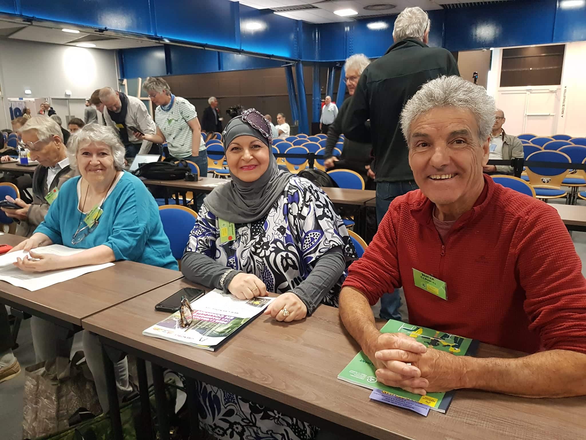 Une partie des conventionnels ont assisté, sur place, au conseil métropolitain extraordinaire de Grenoble-Alpes Métropole, Grenoble, Alpexpo, vendredi 28 avril 2023 © Séverine Cattiaux - Place Gre'net