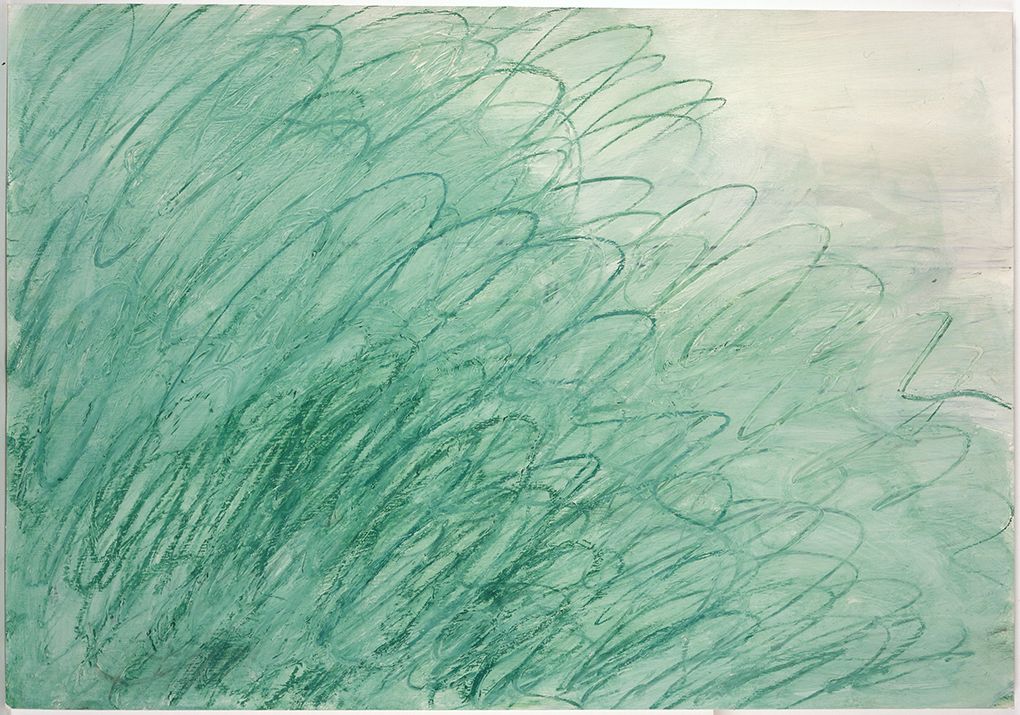 On returning from Tonnicoda - 1973 - Collection Cy Twombly Foundation - © Cy Twombly Foundation (photo Giorgio Benni)