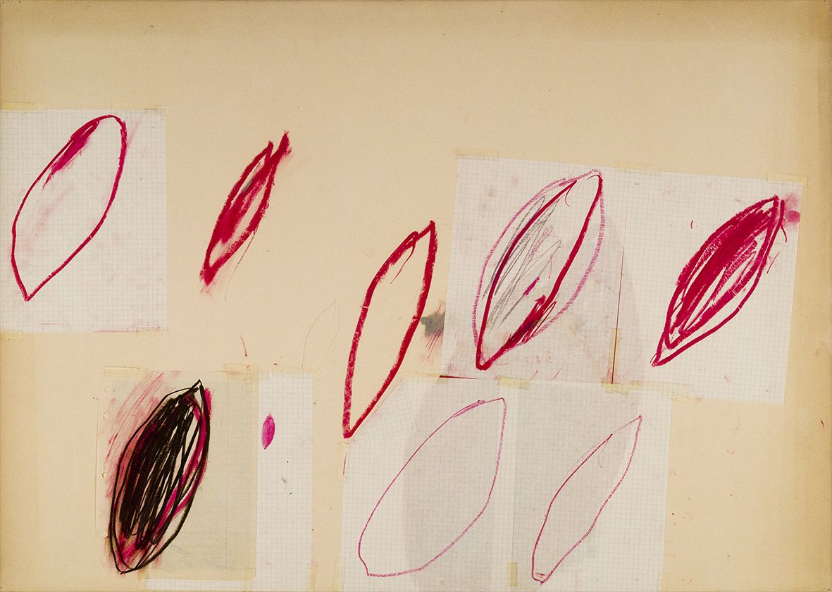 Sans titre - 1974 © Cy Twombly Foundation (photo : Belisario Manicone)