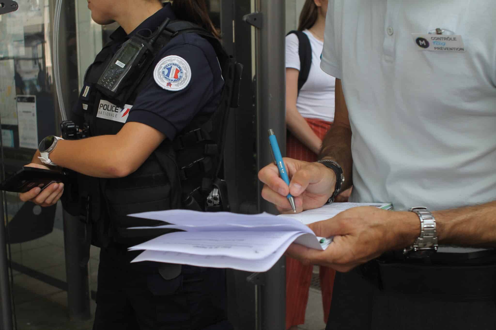 Vaste opération de contrôle par les agents M TAG sur la ligne A