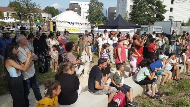Grande fiesta et inauguration du parc à Mistral, samedi 17 juin 2023 © Séverine Cattiaux - Place Gre'net