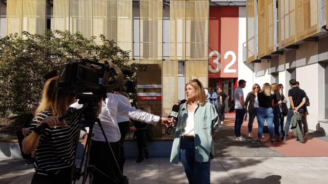 Grève des journalistes du Dauphiné libéré, lundi 25 septembre 2023 © Séverine Cattiaux - Place Gre'net