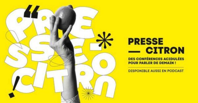 Le visuel du cycle de conférences Presse Citron. © Grenoble-Alpes Métropole