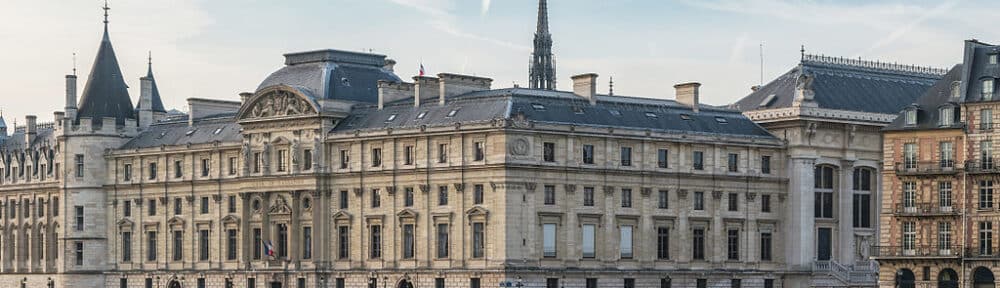 Le siège de la cour de cassation, au palais de justice de Paris, sur l'île de la Cité. © DXR, CC BY-SA 4.0, via Wikimedia Commons