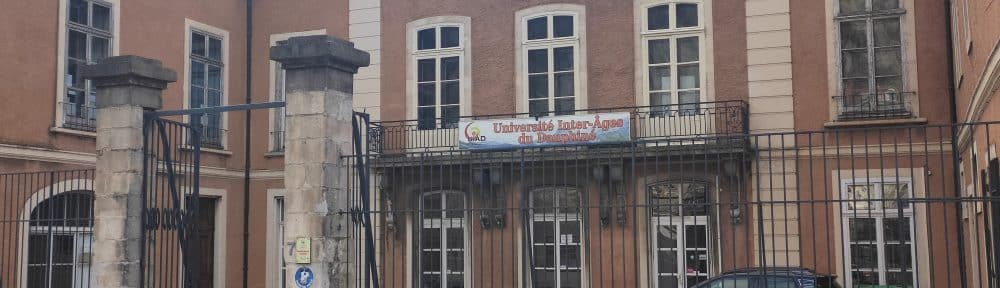 Nouvelle présidence pour l'Université inter-âges du Dauphiné (UIAD), sur fond de volonté de modernisation
