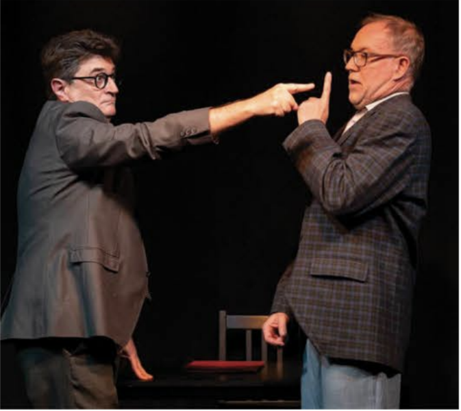 Dubois et Dubois, une comédie burlesque de Claude Romanet, ©Programmation Noy'art Festival