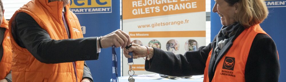 Le Département de l'Isère remet les clés de ses nouveaux locaux fontainois à la Banque alimentaire de l'Isère