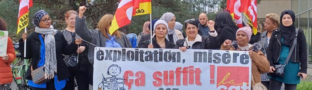 Après le mouvement de grève à Grenoble en 2024, sept salariées du groupe Elior se tournent vers les Prudhommes