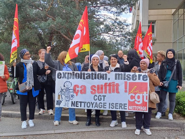 Après le mouvement de grève à Grenoble en 2024, sept salariées du groupe Elior se tournent vers les Prudhommes