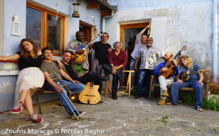 Le groupe Zoufris Maracas. © Nicolas Baghir