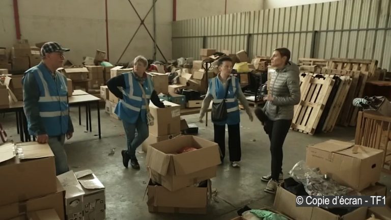 Le centre du Secours Populaire de Bourgoin-Jallieu a été cambriolé le lundi 6 mai 2024. © Copie d'écran TF1