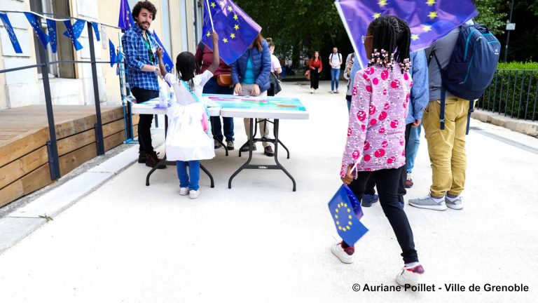 Mois de l'Europe à Grenoble. © Auriane Poillet - Ville de Grenoble