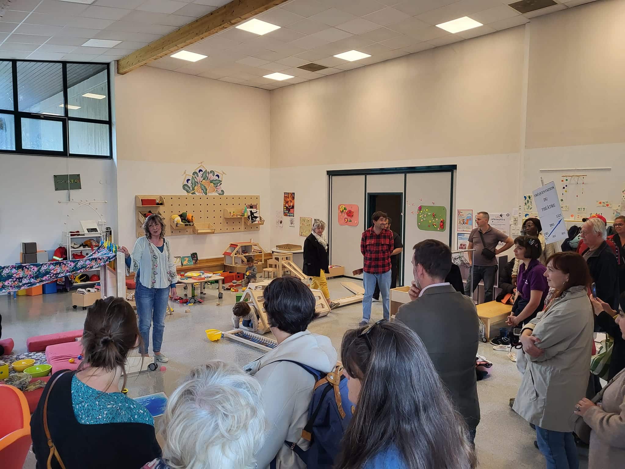 Inauguration de l'Art Tendre, structure pour les 0 à 3 ans, samedi 1er juin 2024 © Séverine Cattiaux - Place Gre’net