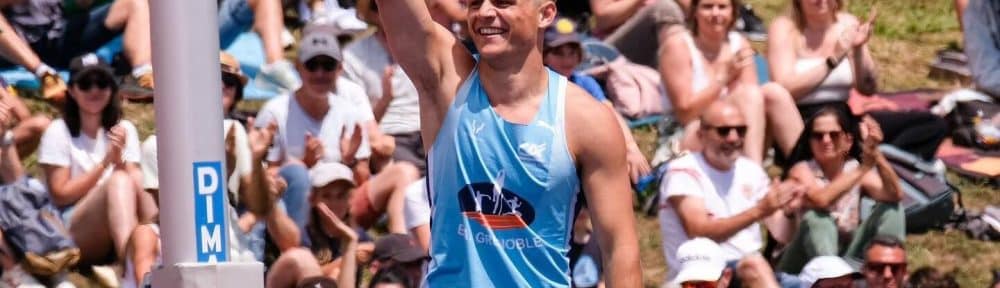L'Isérois Thibaut Collet champion de France de saut à la perche